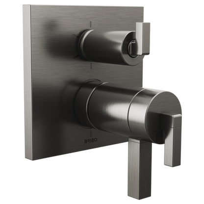 Brizo T75622 SL trim shown with HL7522 handles; handles and rough-in sold separately
