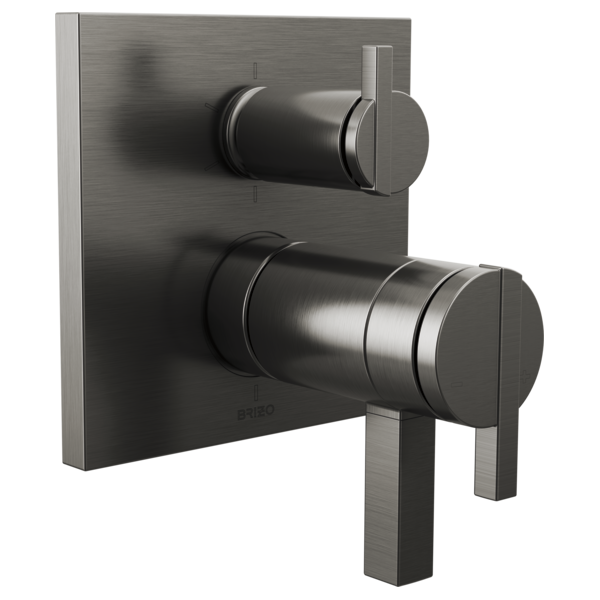 Brizo T75622 SL trim shown with HW7522 handles; handles and rough-in sold separately