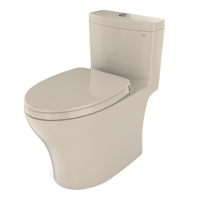 TOTO Aquia IV One-Piece Toilet - 1.28/0.9 GPF - Elongated - Universal Height - WASHLET+