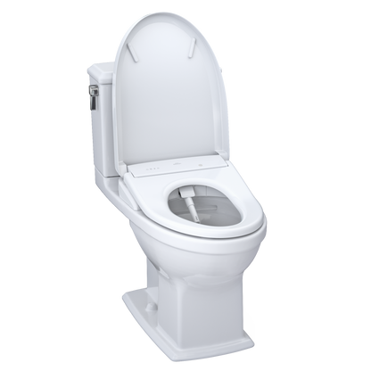 TOTO Connelly Washlet+ S7A Two-Piece Toilet 1.28/0.9 GPF - Universal Height