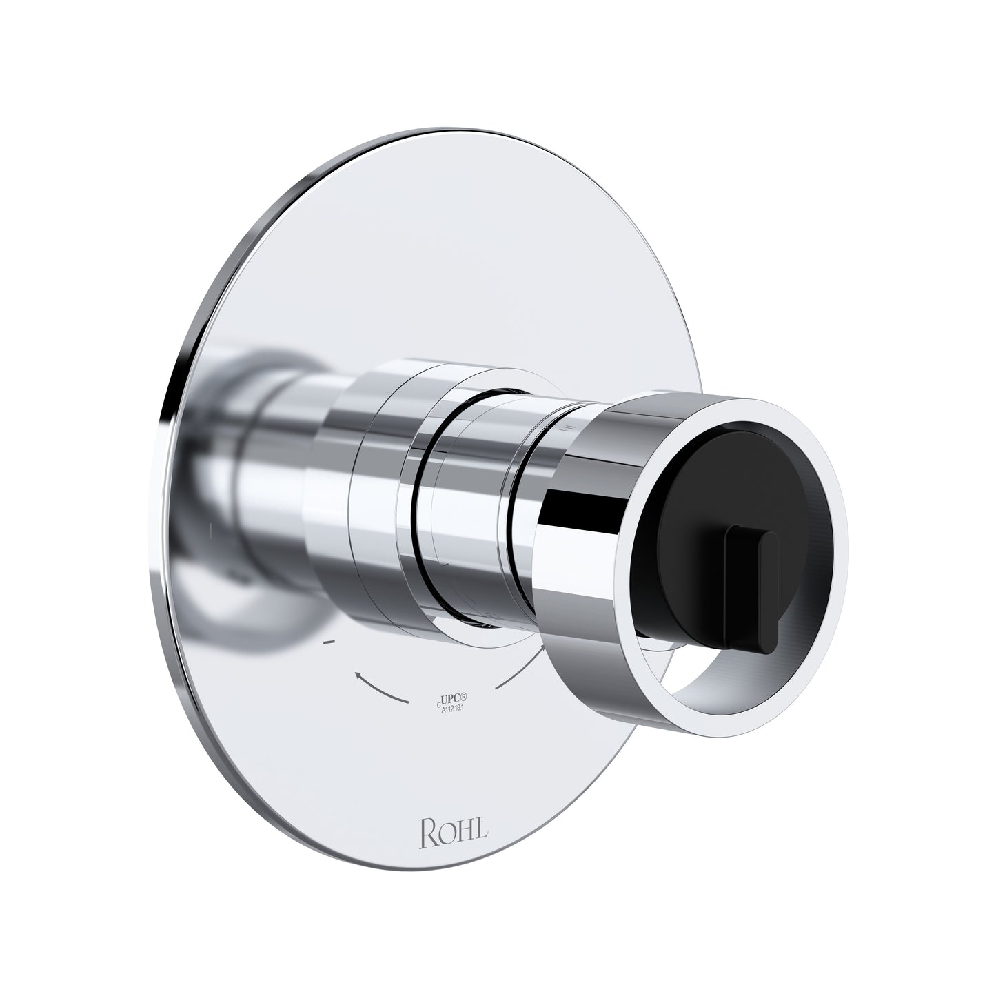 Rohl Eclissi 1/2" Thermostatic & Pressure Balance Trim With 2 Functions - TEC44W1IW