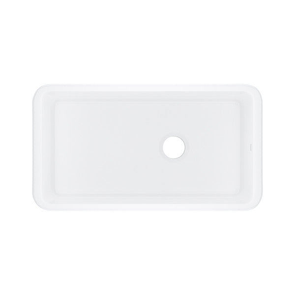 Rohl Allia 6497 Fireclay Sink - White
