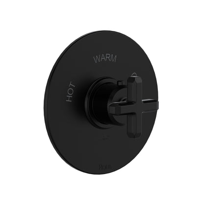 Rohl Apothecary 3/4" Thermostatic Trim Without Volume Control, Cross Handle - TAP13W1XM