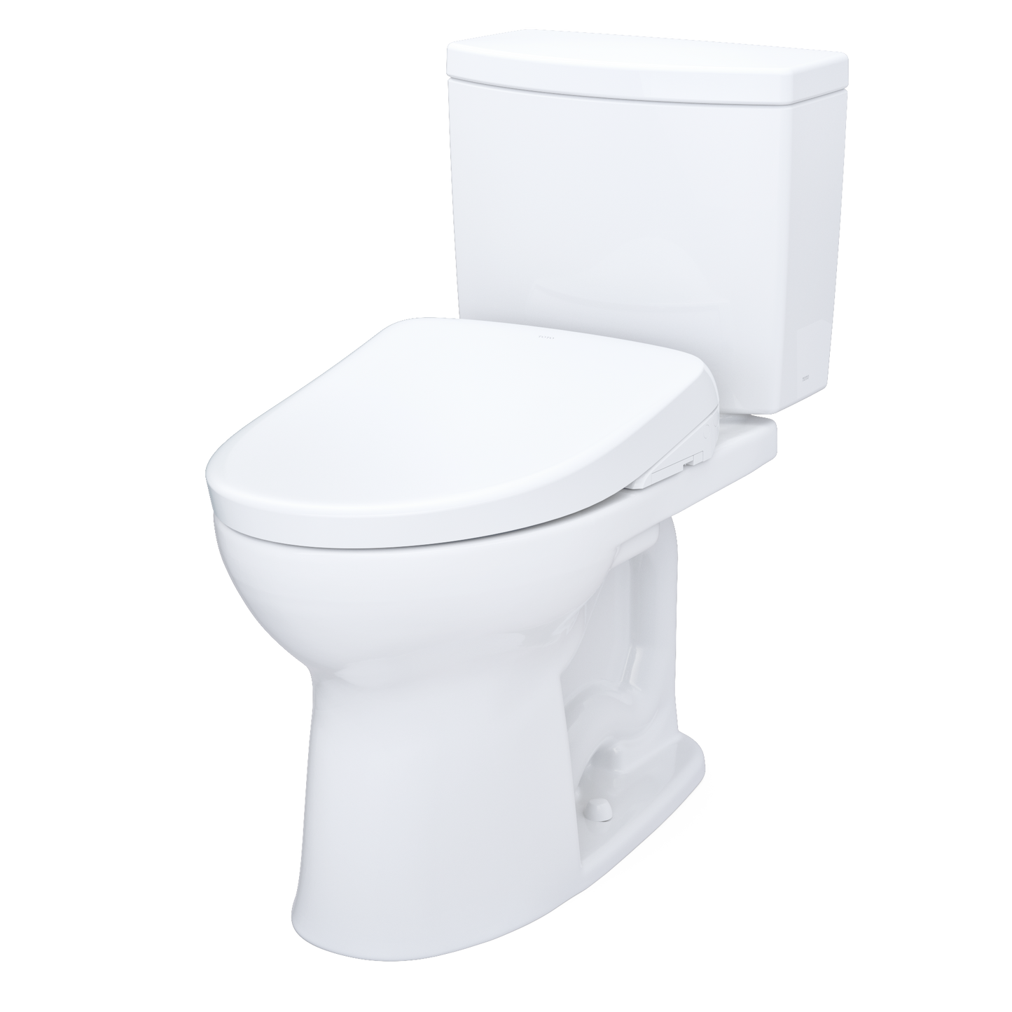 TOTO Drake II 1G Washlet+ S7 Two-Piece Toilet 1.28 GPF Universal Height