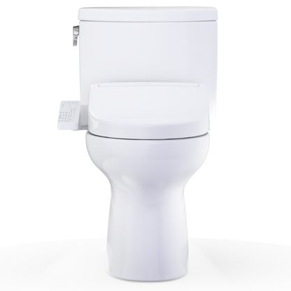 TOTO Drake II 1G Washlet+ S2 Two-Piece Toilet 1.28 GPF Universal Height