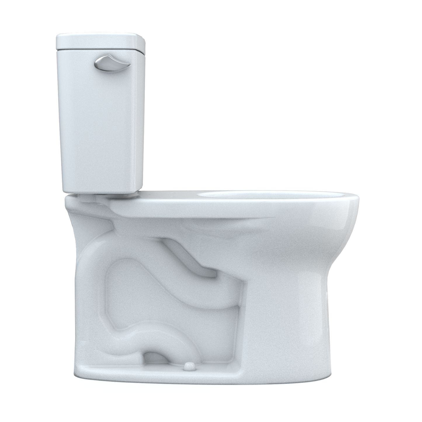 TOTO Drake Two-piece Toilet - 1.28 GPF - Elongated - Universal Height Less Seat