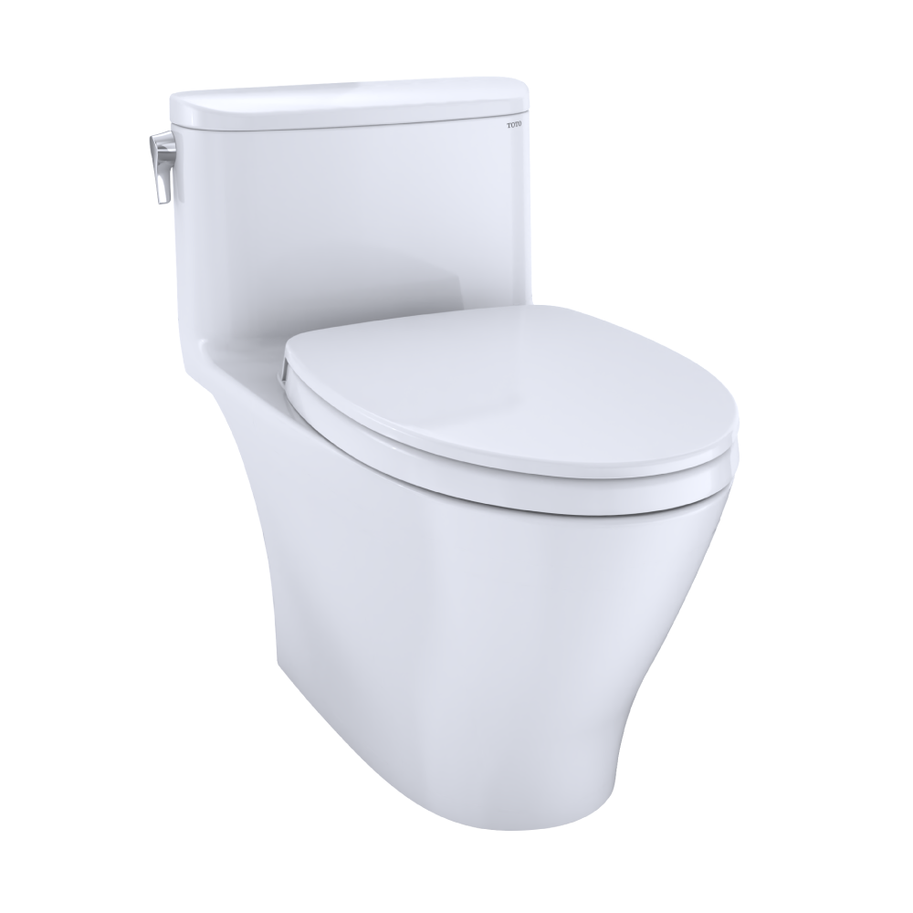 TOTO Nexus 1G Elongated One-Piece Toilet, Universal Height, Washlet+ Connection