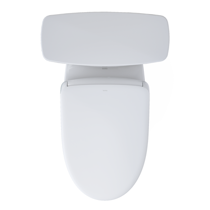 TOTO Drake Transitional Washlet+ S7A Two-Piece Toilet 1.28 GPF Universal Height with 10" Rough-In