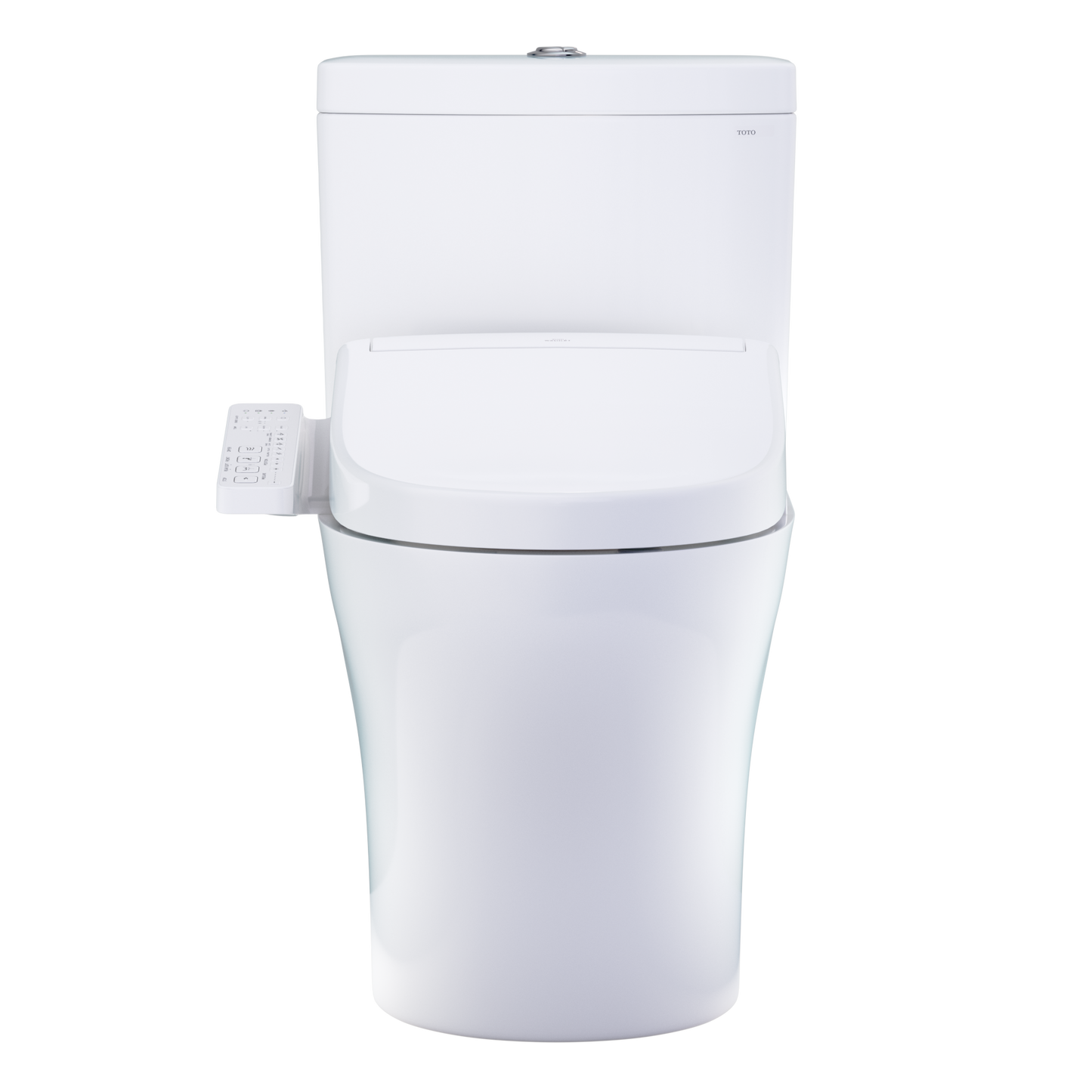 TOTO Aquia IV Washlet+ S2 Two-Piece Toilet - 1.28/0.9 GPF - Universal Height