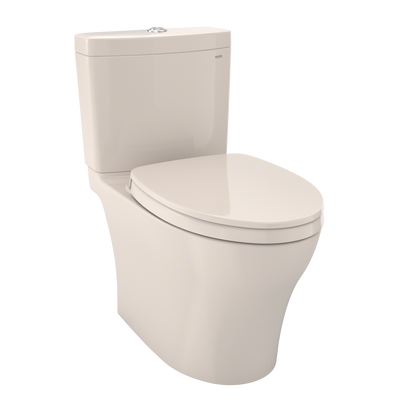 TOTO Aquia IV Two-Piece Toilet Kit -1.28/0.9 GPF- Elongated - Universal Height - Washlet+ Connection