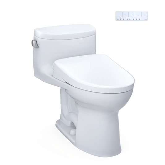 TOTO Supreme II Washlet+ S7 One-Piece Toilet 1.28 GPF - Universal Height