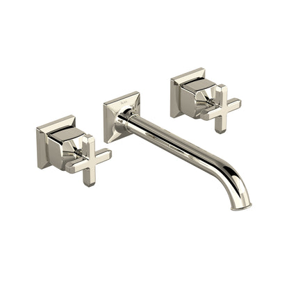 Rohl Apothecary Wall Mount Lavatory Faucet Trim, Cross Handle - TAP08W3XM