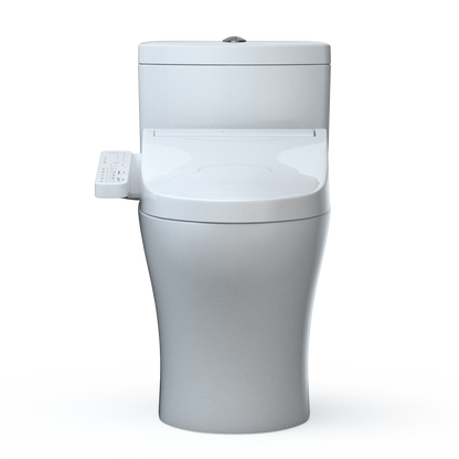 TOTO Aquia IV Washlet+ C2 One-Piece Toilet, 1.28/0.9 GPF, Universal Height