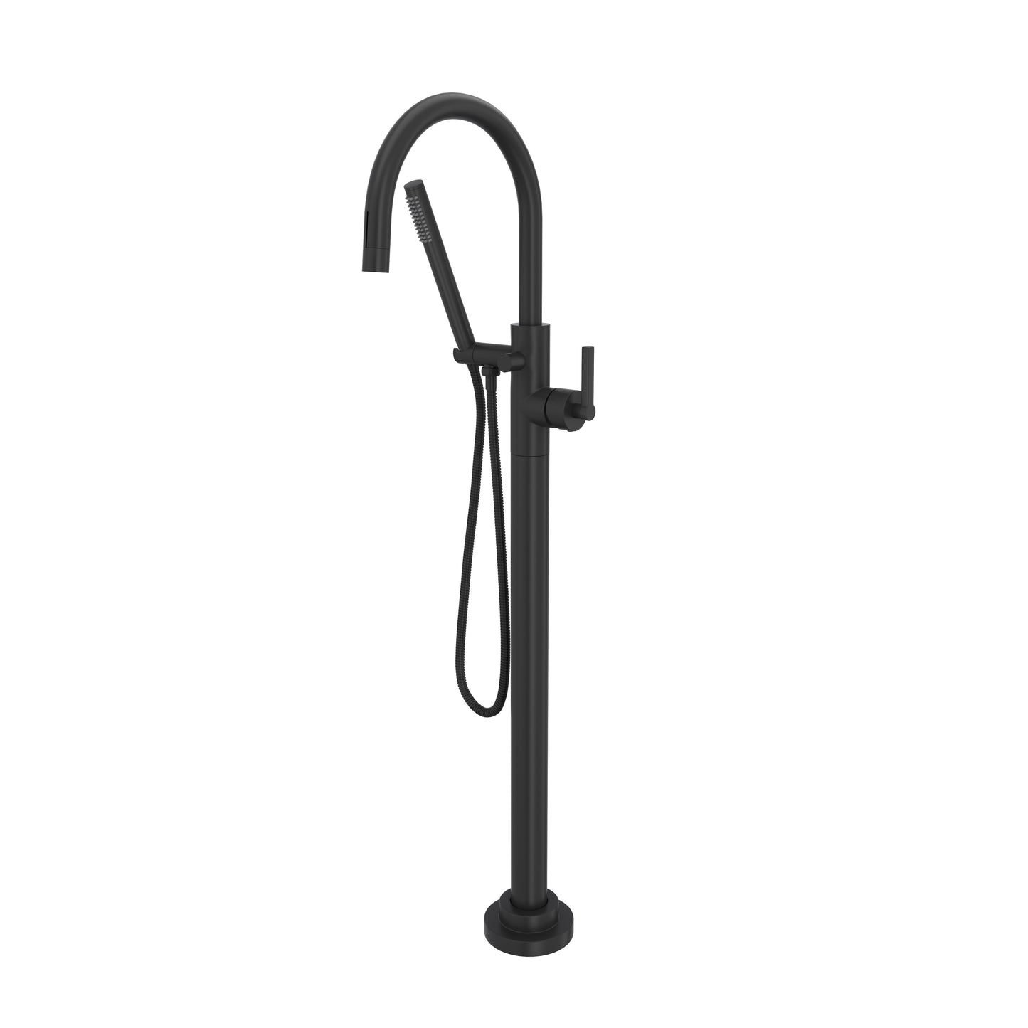 Rohl Lombardia Single Hole Floor Mount Tub Filler Trim - TLB06HF1LM