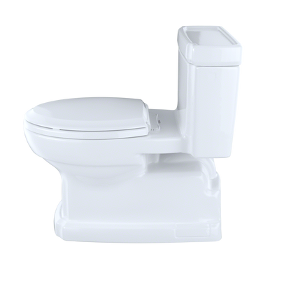 TOTO Guinevere One-Piece Toilet 1.28 GPF, Elongated, Universal Height, Washlet+ Connection