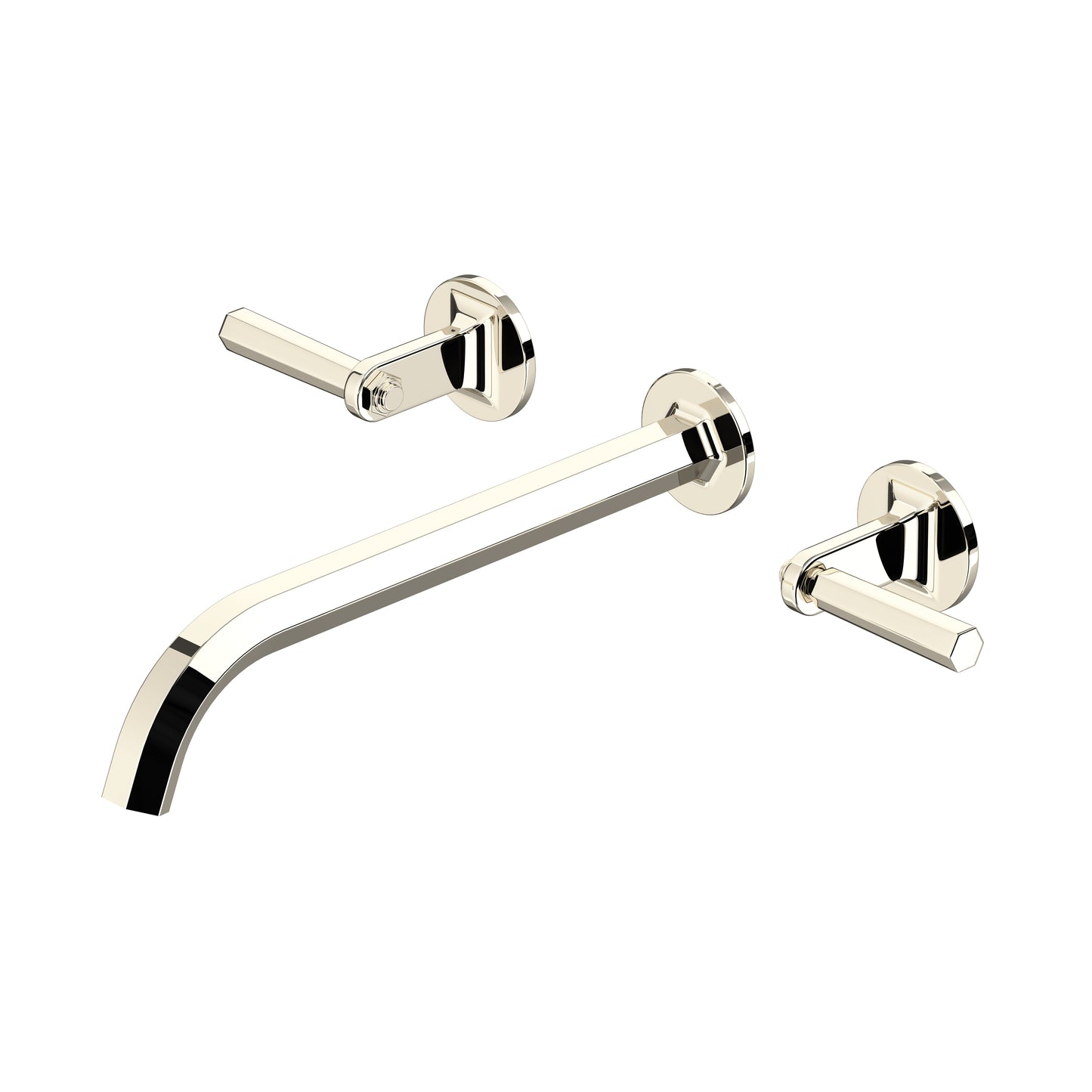 Rohl Modelle Wall Mount Tub Filler Trim With C-Spout - TMD06W3LM
