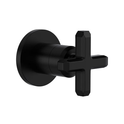 Rohl Apothecary Trim For Volume Control And Diverter, Cross Handle - TAP18W1XM