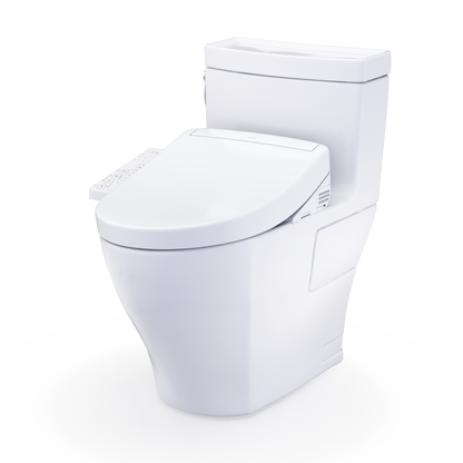 TOTO Aimes Washlet+ S2 One-Piece Toilet - 1.28 GPF - Universal Height