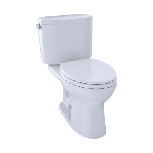 TOTO Drake II Two-piece Toilet - 1.28 GPF - Elongated - Universal Height - Eunoia 