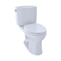 TOTO Drake II Two-piece Toilet - 1.28 GPF - Elongated - Universal Height - Eunoia 