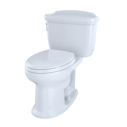 TOTO Eco Dartmouth Two-Piece Elongated Toilet 1.28 GPF - Universal Height Less Seat