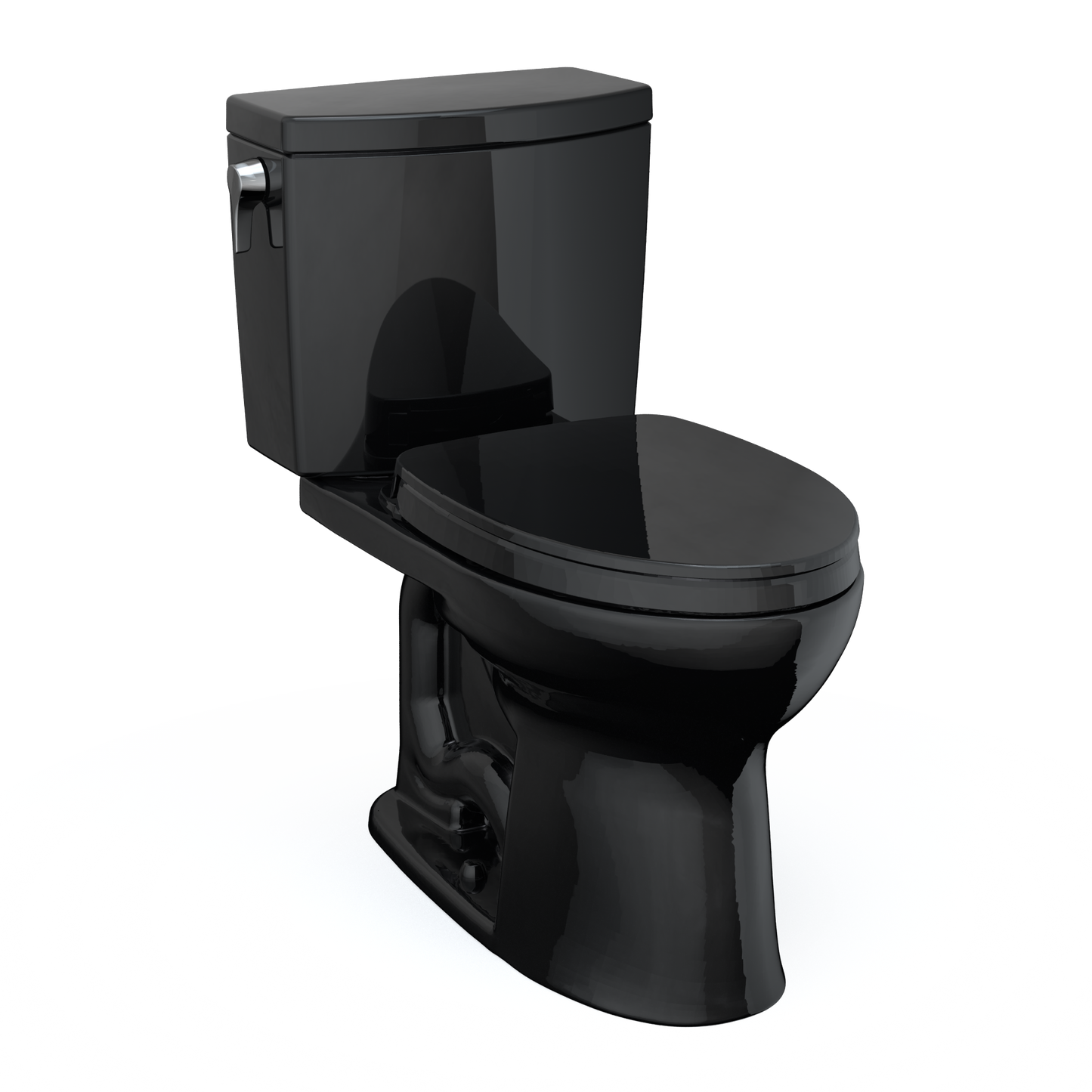 TOTO Drake II 1G Two-Piece Toilet 1.0 GPF Universal Height Washlet+ Connection