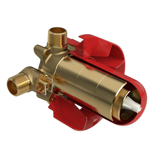 Riobel 1/2 Inch Thermostatic and Pressure Balance Rough-in Valve with up to 3 Functions - Eunoia 