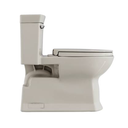 TOTO Soirée Elongated 1.28 GPF One-Piece Toilet, Universal Height, Washlet+ Connection