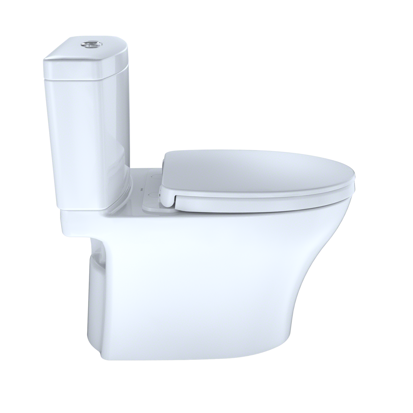 TOTO Aquia IV Two-Piece Toilet Kit -1.28/0.9 GPF- Elongated - Universal Height - Washlet+ Connection