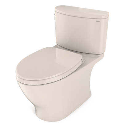TOTO Nexus Elongated 1G Two-Piece Toilet, 1.0 GPF Universal Height, Washlet+ Connection