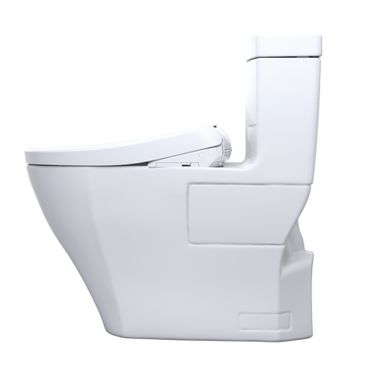 TOTO Aimes WASHLET+ S7A One-Piece Toilet, 1.28 GPF, Universal Height