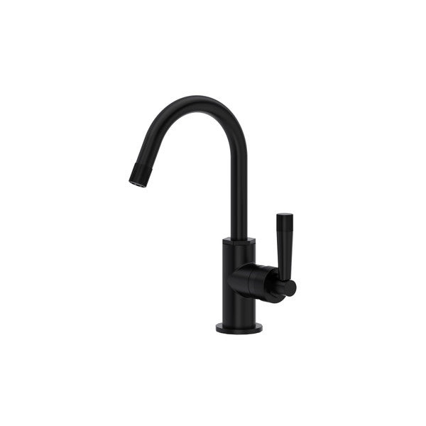 Rohl Graceline Single Handle Lavatory Faucet - Matte Black - MB01D1LMMB