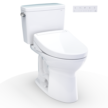 TOTO Drake Washlet+ S5 Two-Piece Toilet 1.6 GPF - Universal Height