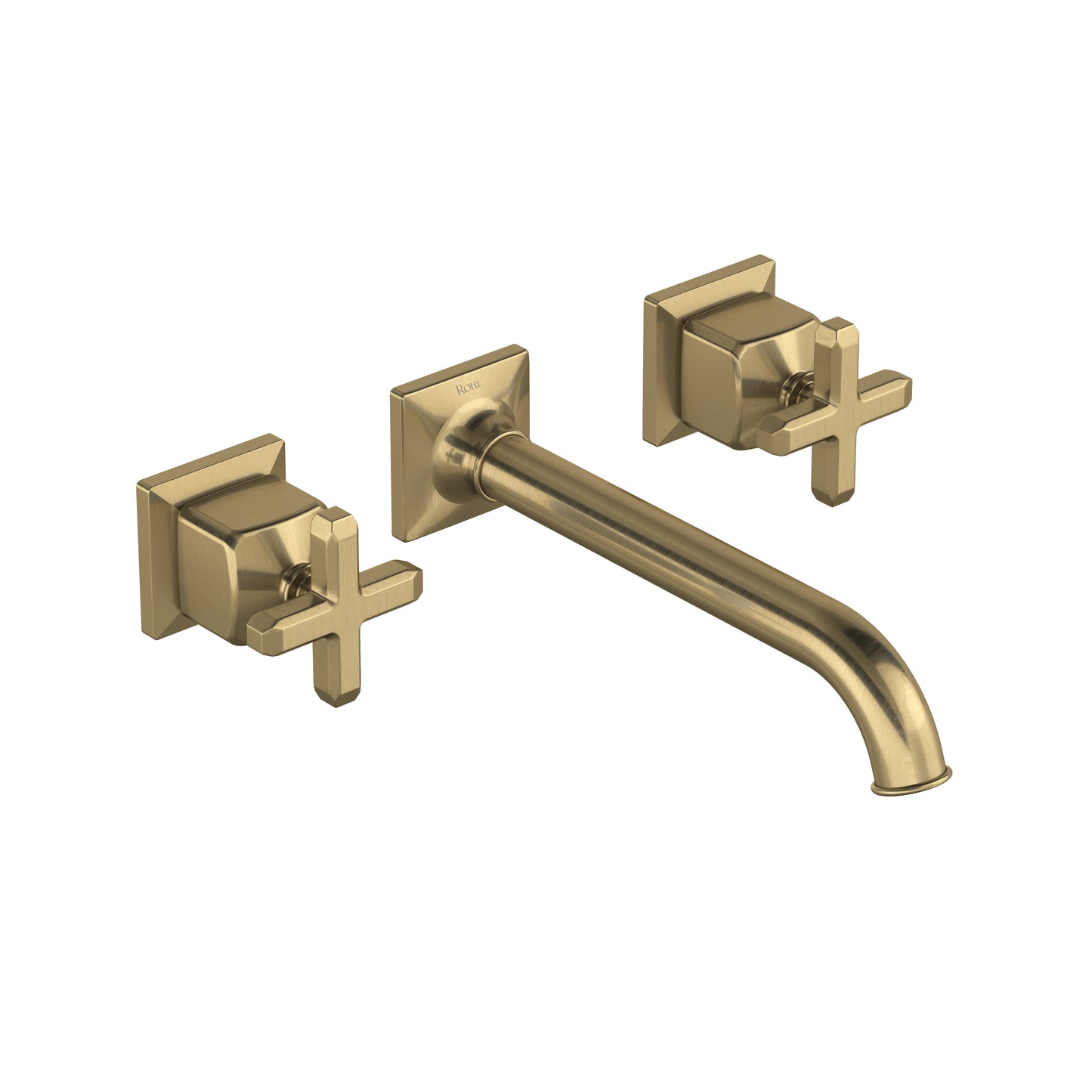 Rohl Apothecary Wall Mount Lavatory Faucet Trim, Cross Handle - TAP08W3XM