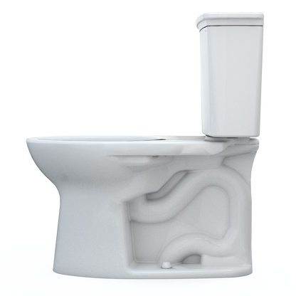 TOTO Drake Transitional Two-Piece Elongated Toilet 1.28 GPF Regular Height