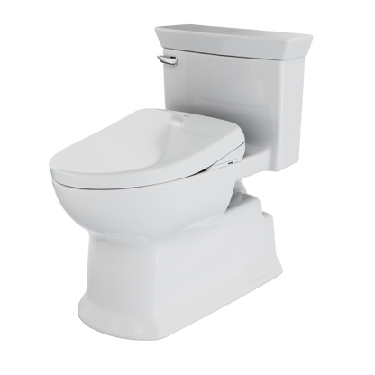TOTO Soirée Washlet+ S7 One-Piece Toilet 1.28 GPF - Universal Height