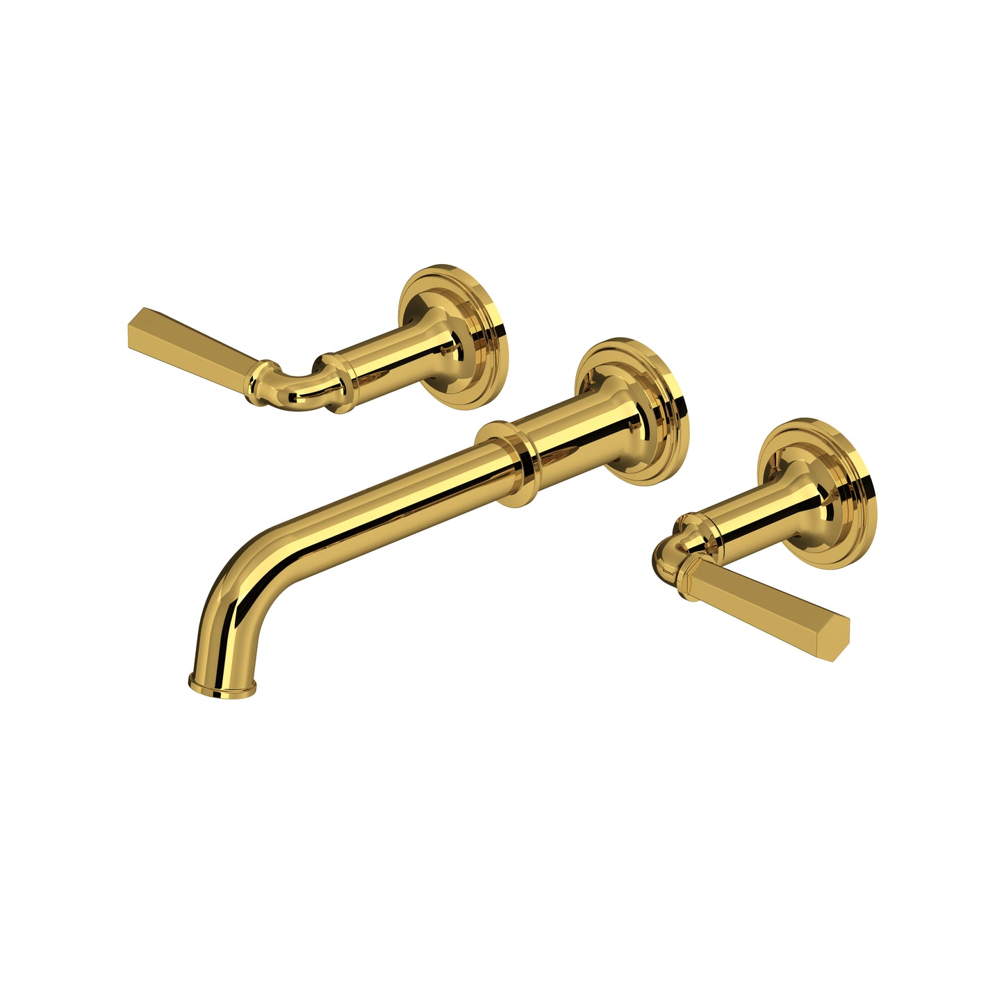 Rohl San Giovanni Wall Mount Lavatory Faucet Trim With Lever Handle - TSG08W3LM