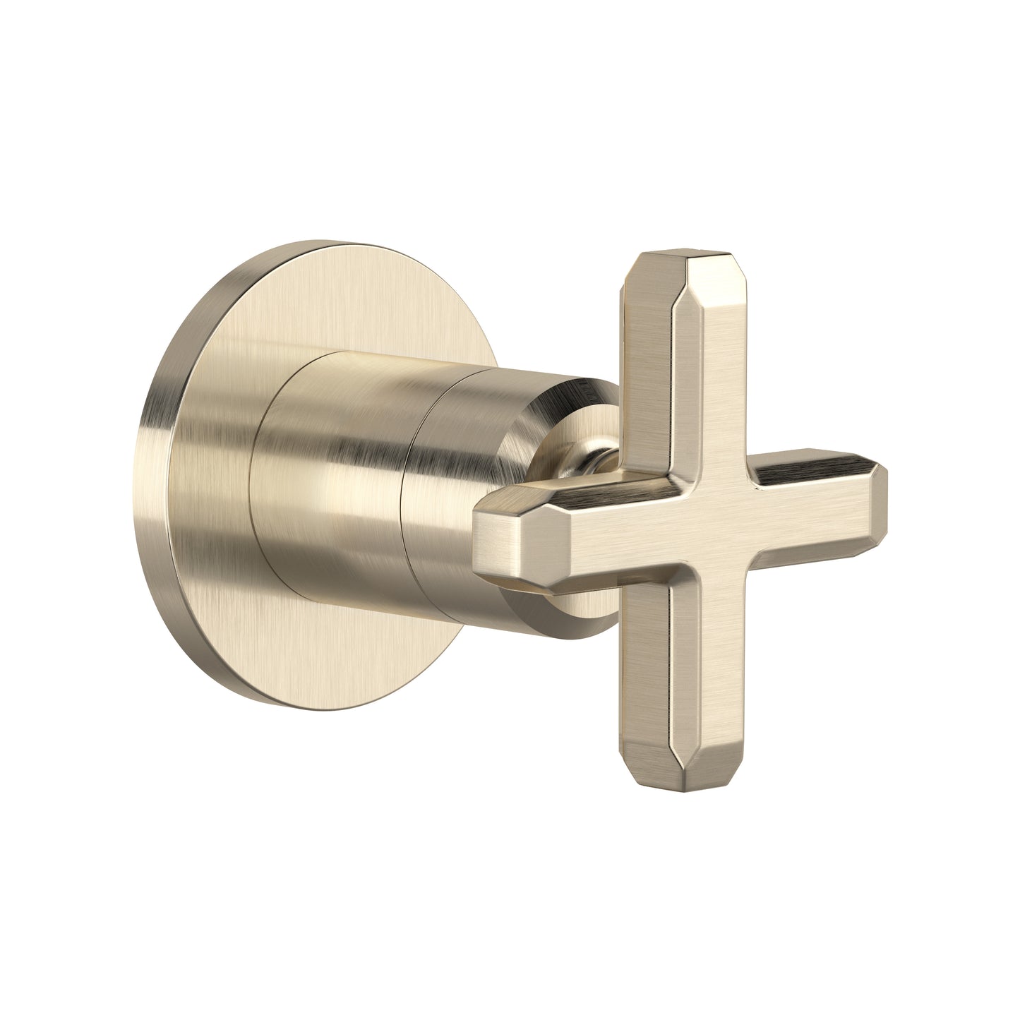 Rohl Apothecary Trim For Volume Control And Diverter, Cross Handle - TAP18W1XM