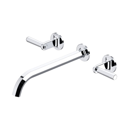 Rohl Modelle Wall Mount Tub Filler Trim With C-Spout - TMD06W3LM