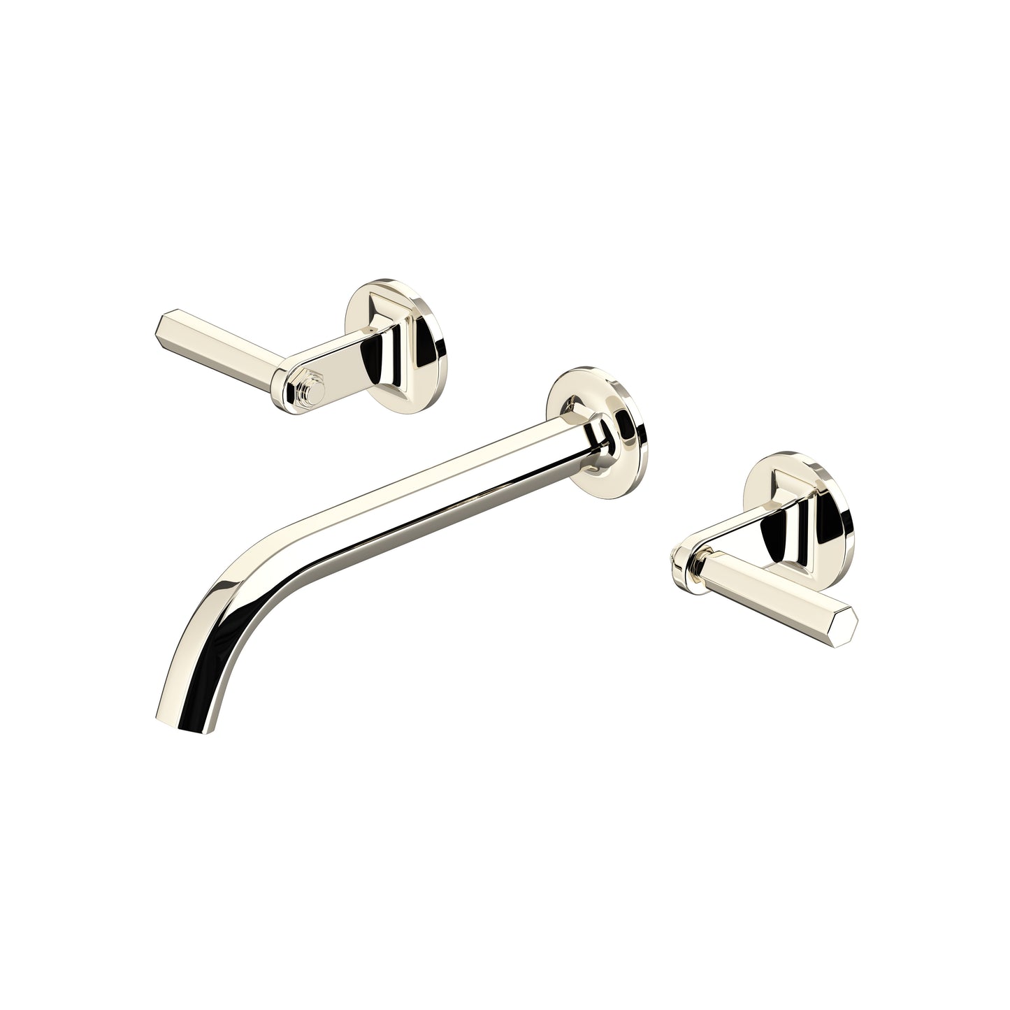 Rohl Modelle Wall Mount Lavatory Faucet Trim With Lever Handle - TMD08W3LM