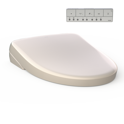 TOTO Washlet S7 - Contemporary - Elongated with Ewater+ Sedona Beige