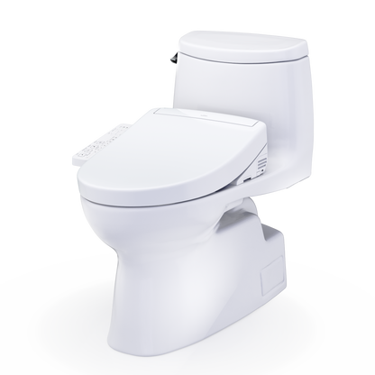 TOTO Carlyle II Washlet+ S2 One-Piece Toilet - 1.28 GPF - Universal Height