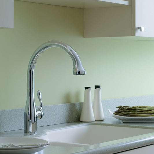 Hansgrohe Allegro E Gourmet HighArc Kitchen Faucet, 2-Spray Pull-Down, 1.75 GPM