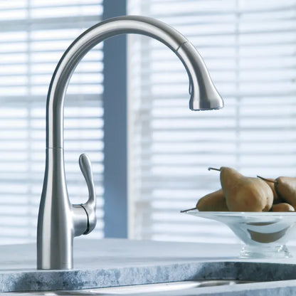 Hansgrohe Allegro E Gourmet HighArc Kitchen Faucet, 2-Spray Pull-Down, 1.75 GPM
