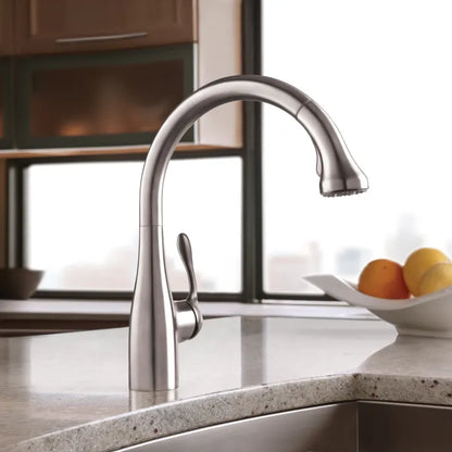 Hansgrohe Allegro E Gourmet HighArc Kitchen Faucet, 2-Spray Pull-Down, 1.75 GPM