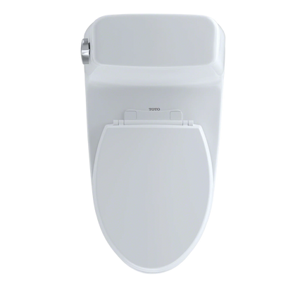 TOTO Eco Ultramax Elongated One-Piece Toilet, ADA Height 1.28 GPF with CEFIONTECT Glaze