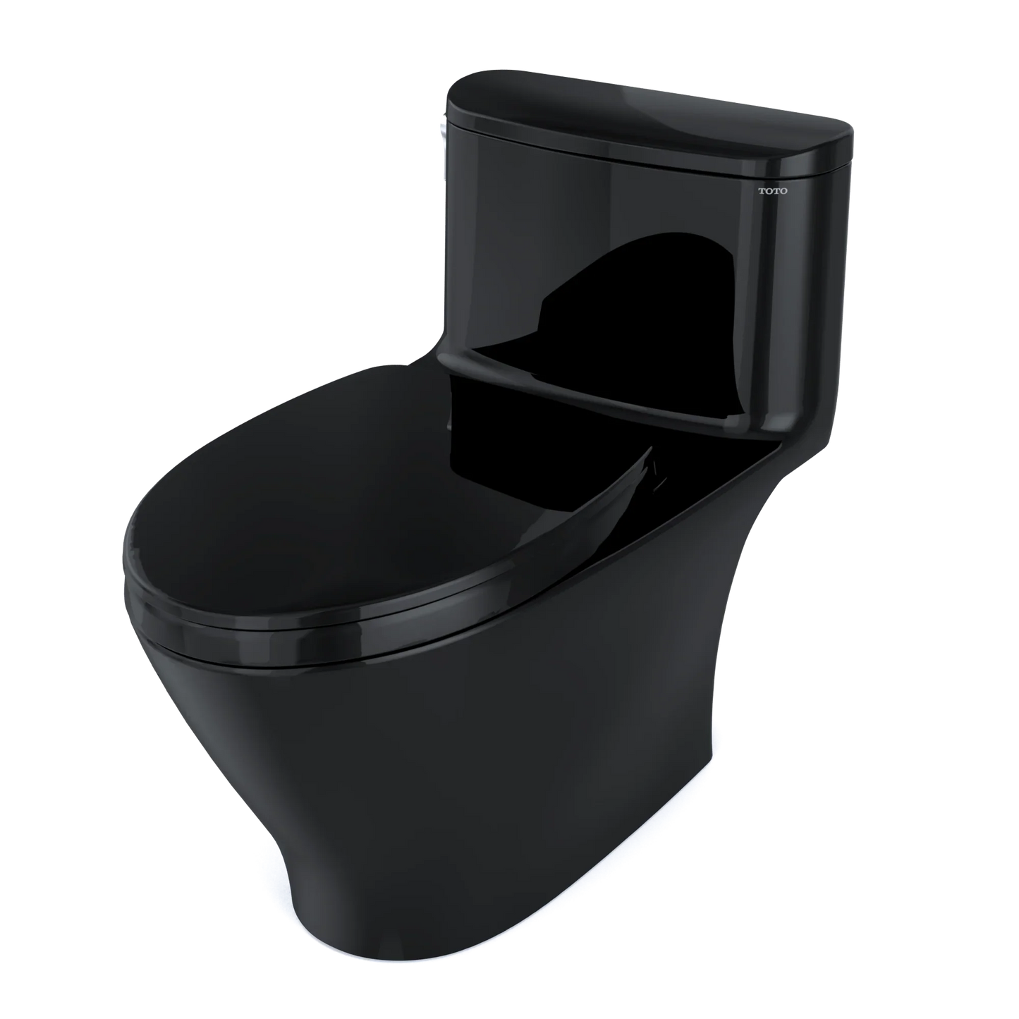 TOTO Nexus Elongated One-Piece Toilet, 1.28 GPF Universal Height, Washlet+ Connection