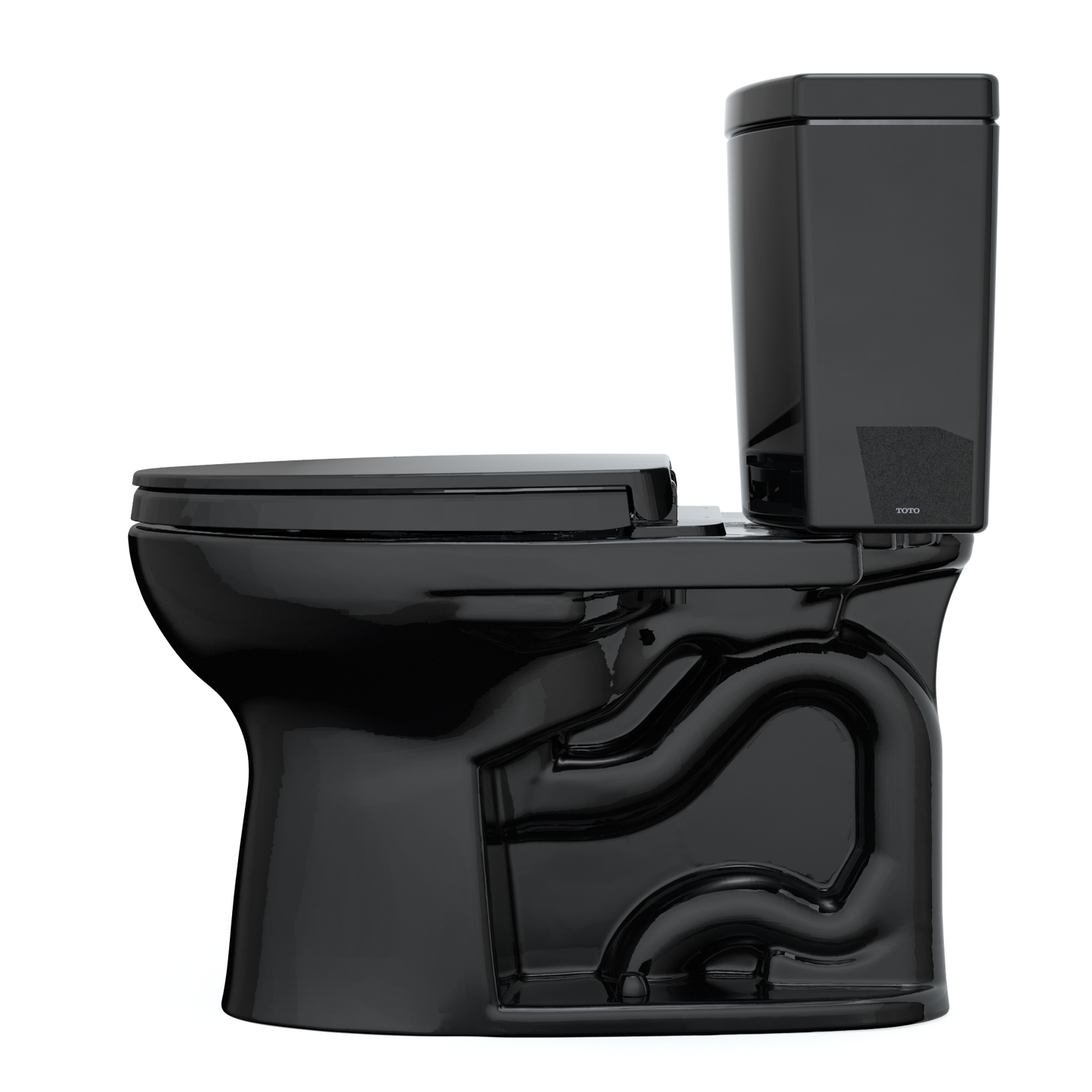 TOTO Drake II 1G Two-Piece Toilet 1.0 GPF Universal Height Washlet+ Connection