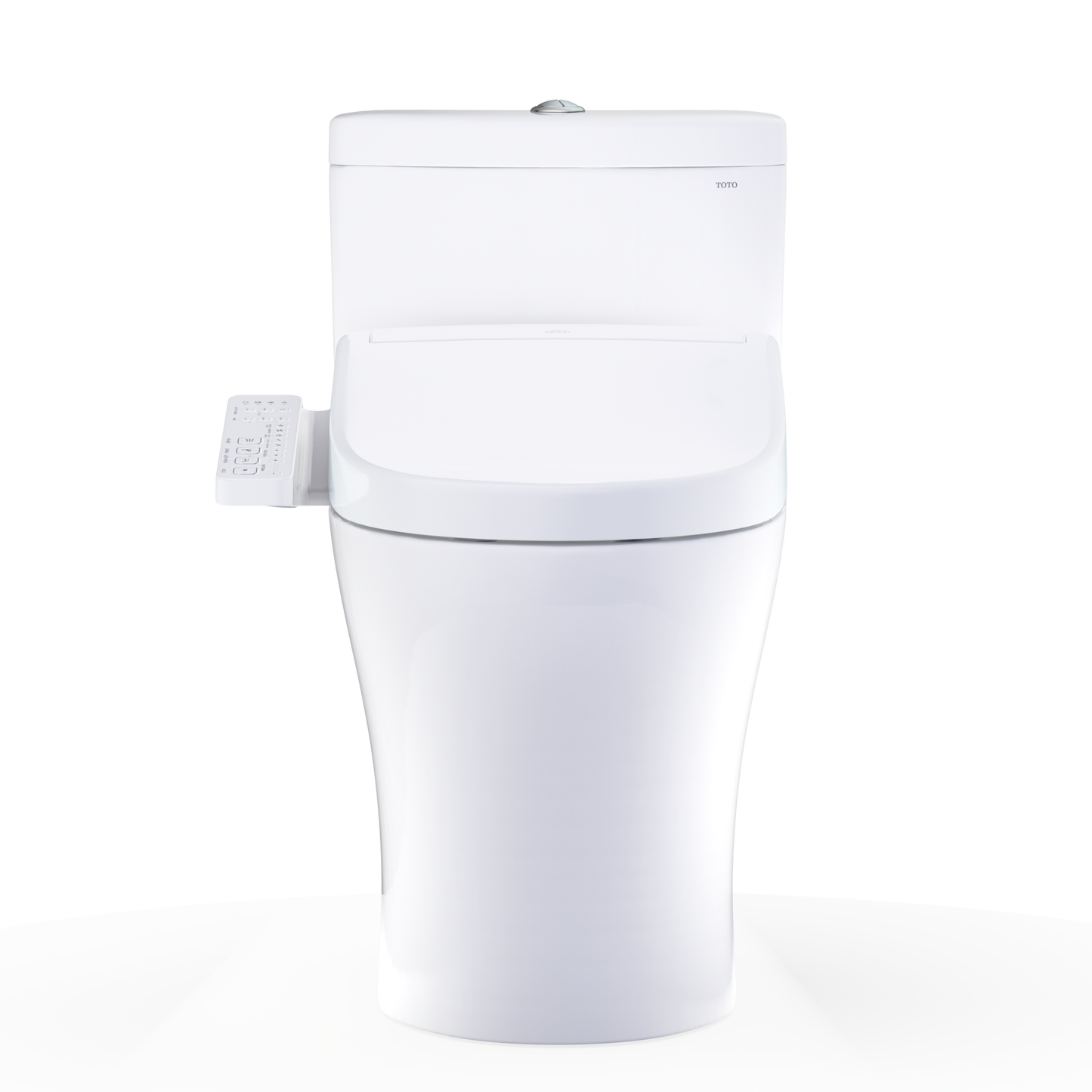 TOTO Aquia IV Washlet+ S2 One-Piece Toilet - 1.28/0.9 GPF - Universal Height