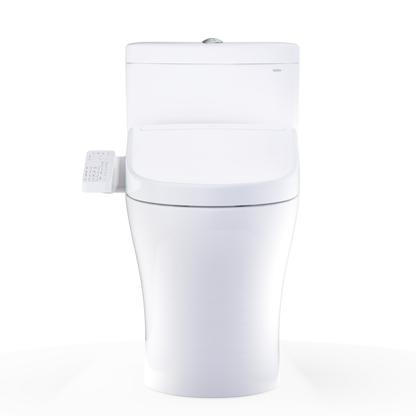 TOTO Aquia IV Washlet+ S2 One-Piece Toilet - 1.28/0.9 GPF - Universal Height